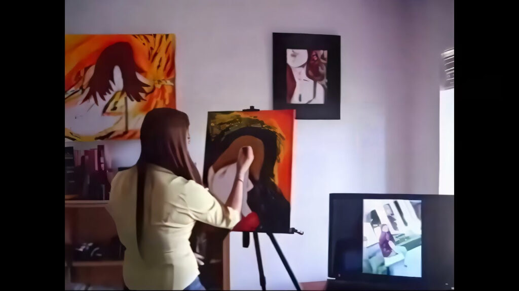 Canvas to Masterpiece: Painting with Mary Princess Avina [8K]